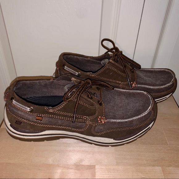 skechers boat shoes mens